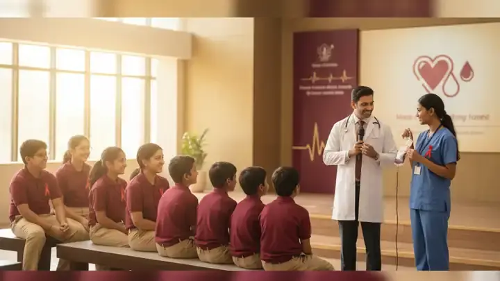 World Blood Donor Day & Malarvadi Programme